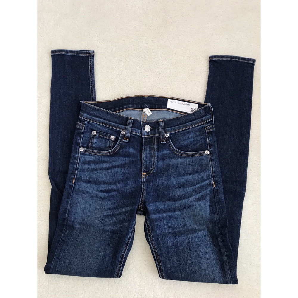 NWOT Rag & Bone Dark Wash Skinny Jeans